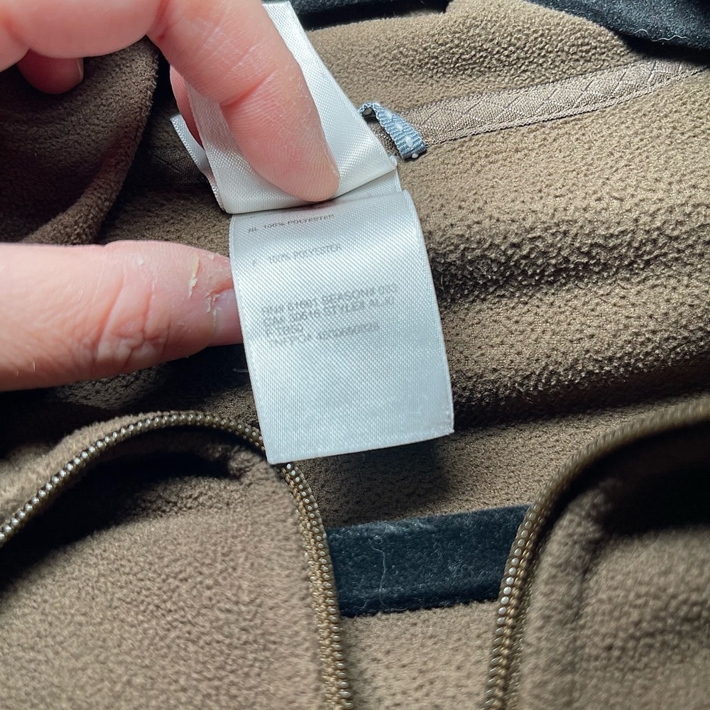 The North Face Women’s Brown TKA 100 Glacier 1/4 Zip Fleece Pullover Size Small - Picture 12 of 14